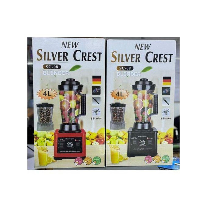 SC-08 4L Commercial Blender For Heavy Duty Works & Business - Multicolor