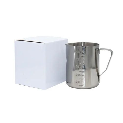 Stainless steel pitcher/milk frother 550mls- silver