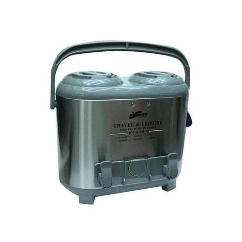 15 Litres Twin Hot Travel Flask - Silver