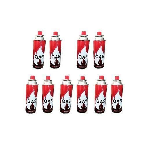 Cooking Butane Gas Canisters 10 pcs - Red
