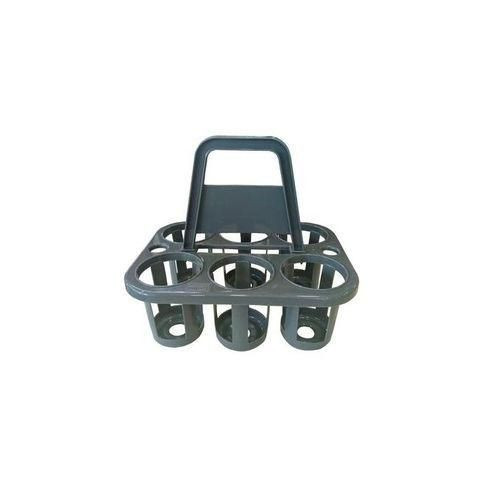 6 Pieces Bottle Holder Condiment Rack-Grey