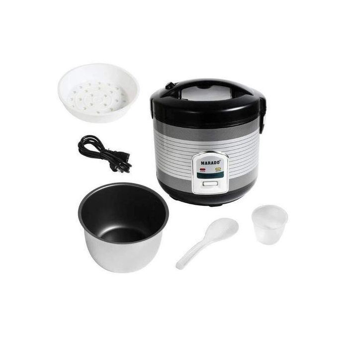 Electric Rice Cooker - 5Litres- Black