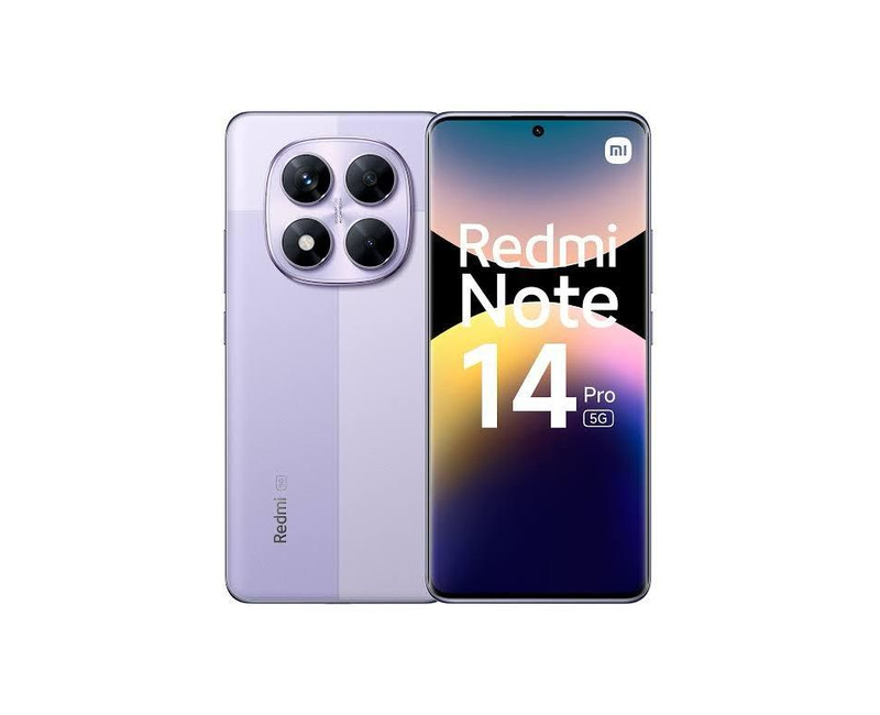 Redmi Note 14 Pro 5G 6.67" 8GB RAM 256GB ROM 50MP 5500mAh - Purple