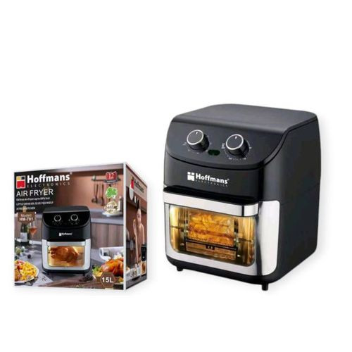 Hoffmans 15L / 15 liters Large Electric Airfryer Oven - Black