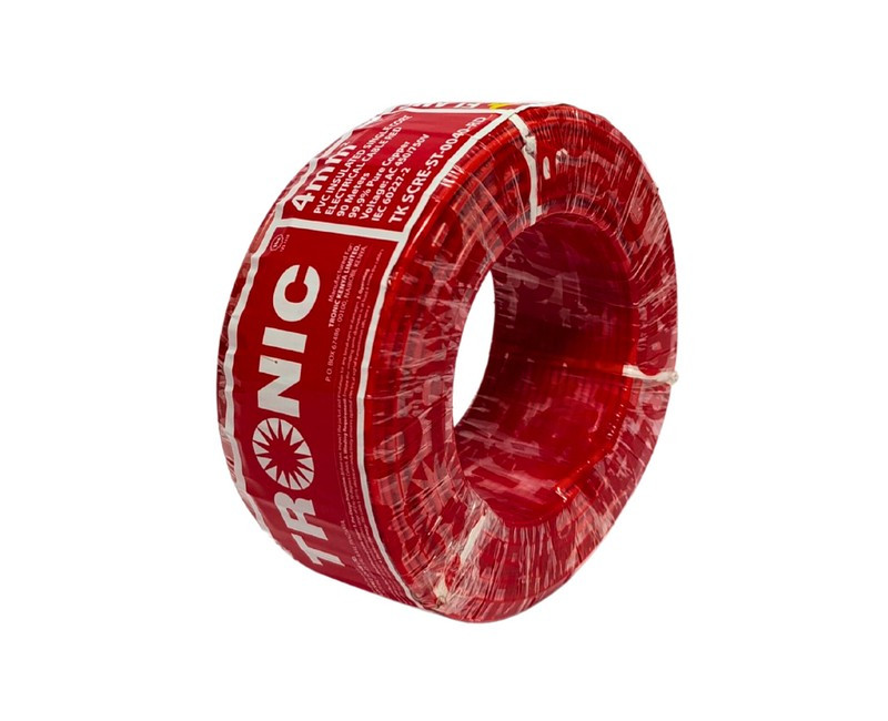 CABLE SINGLE CORE 6.00MM RED