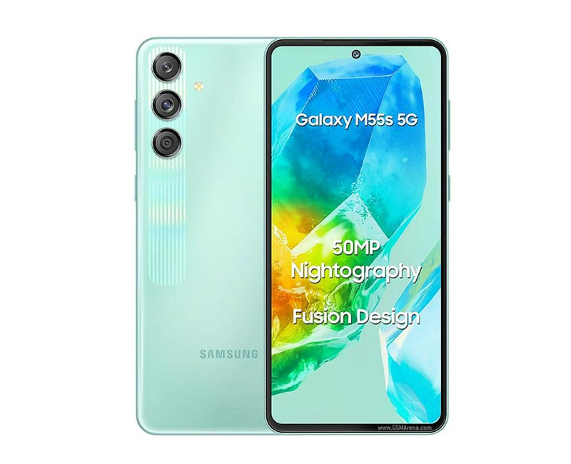 Galaxy M55s 6.7" 8GB RAM 256GB ROM 50MP 5000mAh - Coral Green