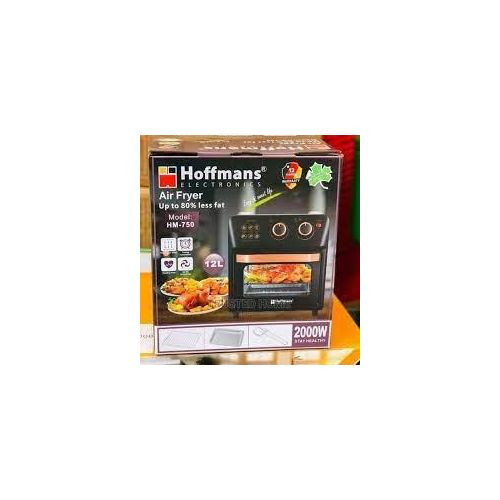 Hoffmans 12l / 12 lites electric air fryer - cream