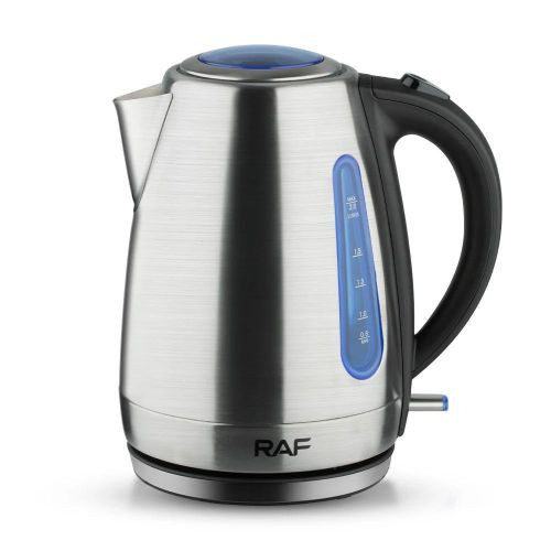 Raf Electric Boiling Kettle - Silver