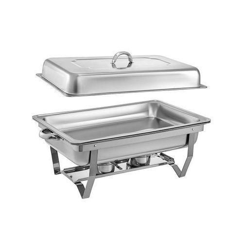 11L Stainless Steel Single Serving/Chafing Dish Food Warmer-Silver