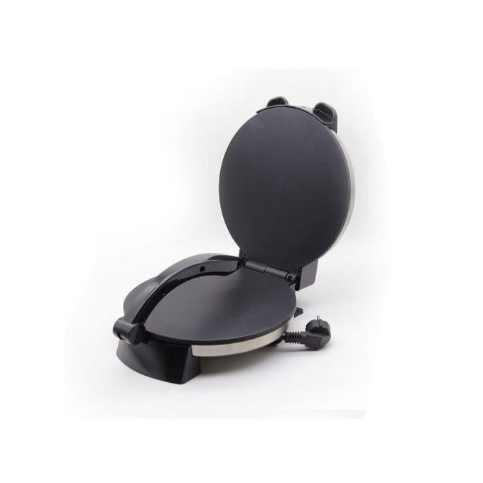 Non Stick Chapatti Roti Tortilla Pizza Maker Plate- Black