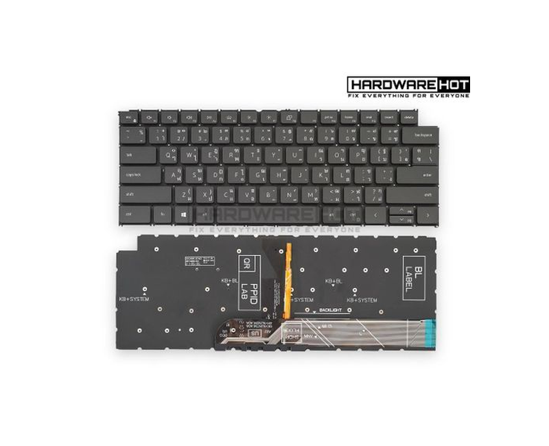 New Replacement Keyboard for Dell Latitude 3320 3330 3420 3430 P144G Inspiron 5310 5320 5620 5625 5410 5415 5418 5420 5425 14 7420 2-in-1 7415 7425 2-in-1 5410 5415 2-in-1 Vostro 5310 5410 Backlit US
