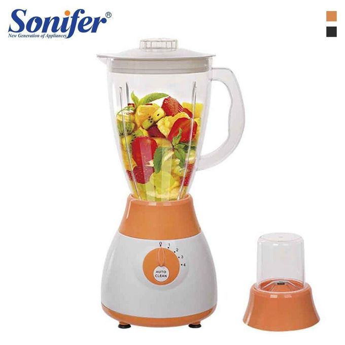 2 in 1 Electric Juice Blender 1.5L - White