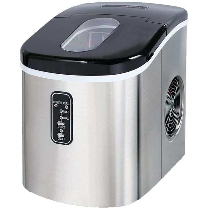 2.2L Ice Making Machine - Silver, Red, Gray, Black