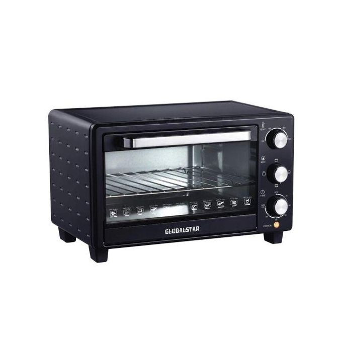 Global Star 25 Litres Electric Microwave Oven GS+OV25 - BLACK