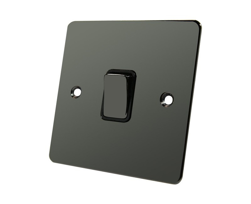 1GANG 2WAY BLACK WITH SWITCH COVER