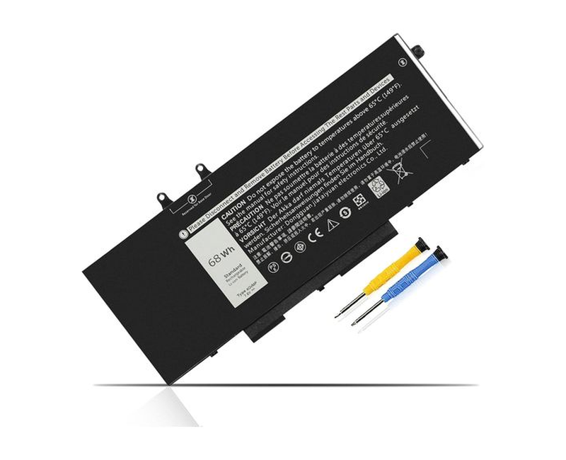 68Wh 4GVMP Laptop Battery for Dell Latitude 5400 E5400 5500 E5500 Precision 3540 M3540 Inspiron 7590 7591 7791 2-in-1 Serie P98G P98G001 P80F P80F001 1V1XF R8D7N RF7WM 9JRYT X77XY C5GV2 04GVMP