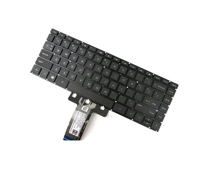 Laptop US Non - Backlit Keyboard Replacement for HP 14-cf 14-cf2021TU/ 14s-cf 14s-cf2046TU/ 14dk 14-dk1003dx 14-dk1023TX/ 14s-dk 14s-dk1055TX/ 14-df 14-df0135TX/ 14s-df 14s-df0156TU L23241-001