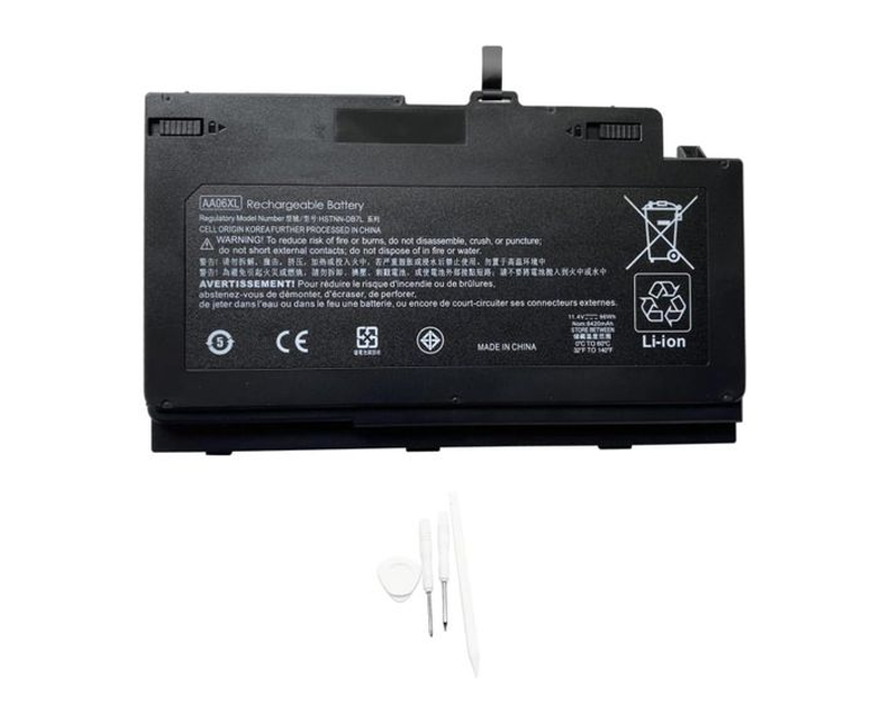 AA06XL Laptop Battery compatable with HP ZBook 17 G4 Mobile Workstation HSTNN-DB7L AA06096XL AAO6XL 852711-850 852527-241 852527-242 852527-221 852527-222