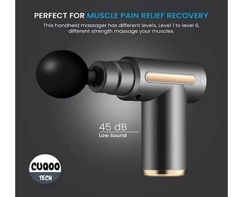 Portable Electric Mini Fascial Massage Gun Muscle Body Massager Back Neck Tissue Stimulator Percussion Acid Relief Pain Relax Slimming Shaping