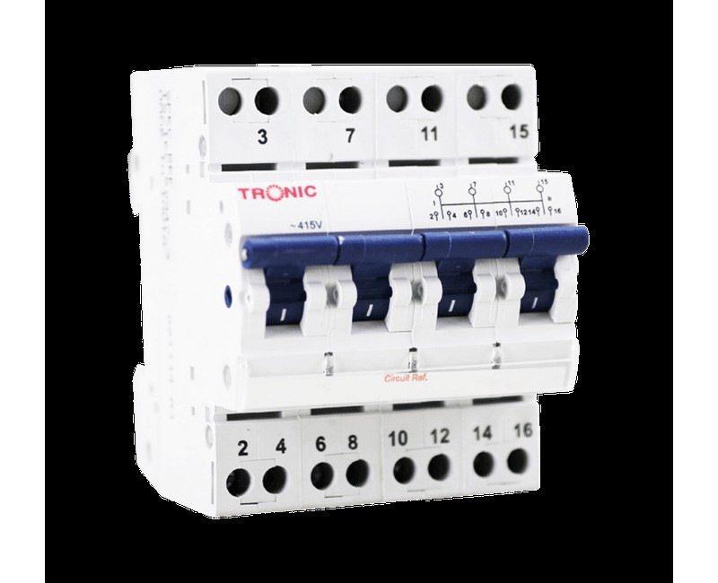 Tronic Mini Changeover Switch 40Amps Triple Pole CO 4040-MI