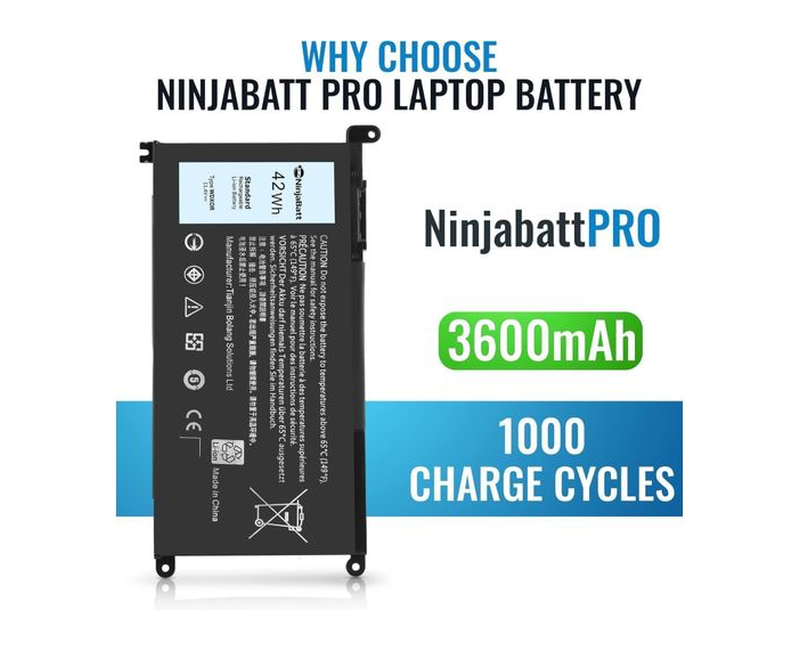 Battery for Dell WDX0R P69G Inspiron 15/13 5000/7000 Series 5570 5567 7579 5578 5568 7569 5579 5565 7573 7378 5378 7368 5379 5368 7375