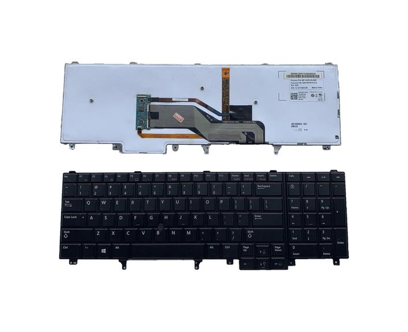 Laptop Replacement US Layout Keyboard for DELL Latitude E5520 E5530 E6520 E6530 E6540 Precision M4600 M4800 M6600 M6700 6800 0HG3G3 7T425 07T425 NSK-DW2BC 01