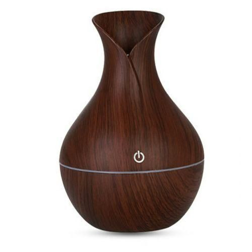 Wooden Electric Air Freshener Humidifier - Brown