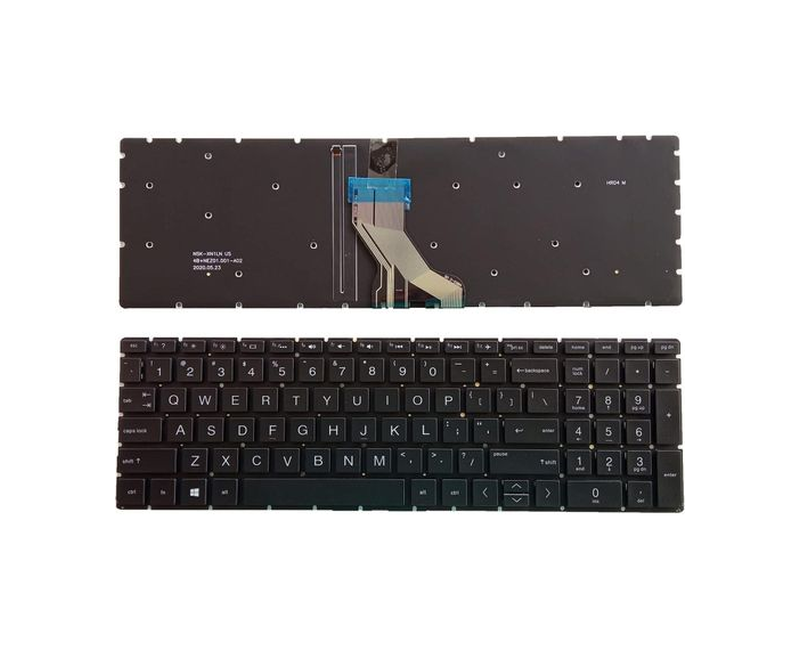 Laptop Replacement US Layout with Backlit Keyboard for HP 250 G7 255 G7 15-DA 15-DB 15-DK 15-DR 15-DW 15-DU 15S-DU 15-DY 15s-DY 15s-EQ 15-EF 15s-FQ 15-GW 17-CA. Home 17-by TPN-C135 TPN-C136