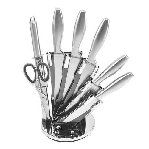 Kitchen Knife Set - Silver