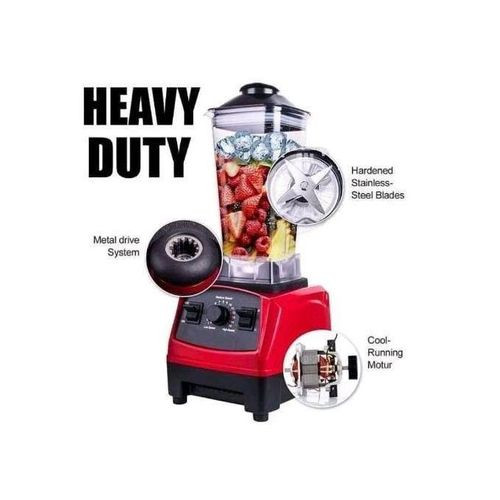 SILVER CREST Commercial Blender For Heavy Duty Works & Business - Red,Black