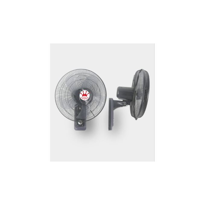 16" Wall Mounted Fan - Black.