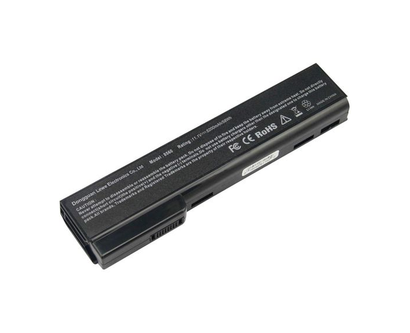 New Laptop Battery for HP ProBook 6360b 6360t 6460b 6465b 6470b 6475b 6560b 6565b 6570b 6 Cell 11.1V 5200mAh Black