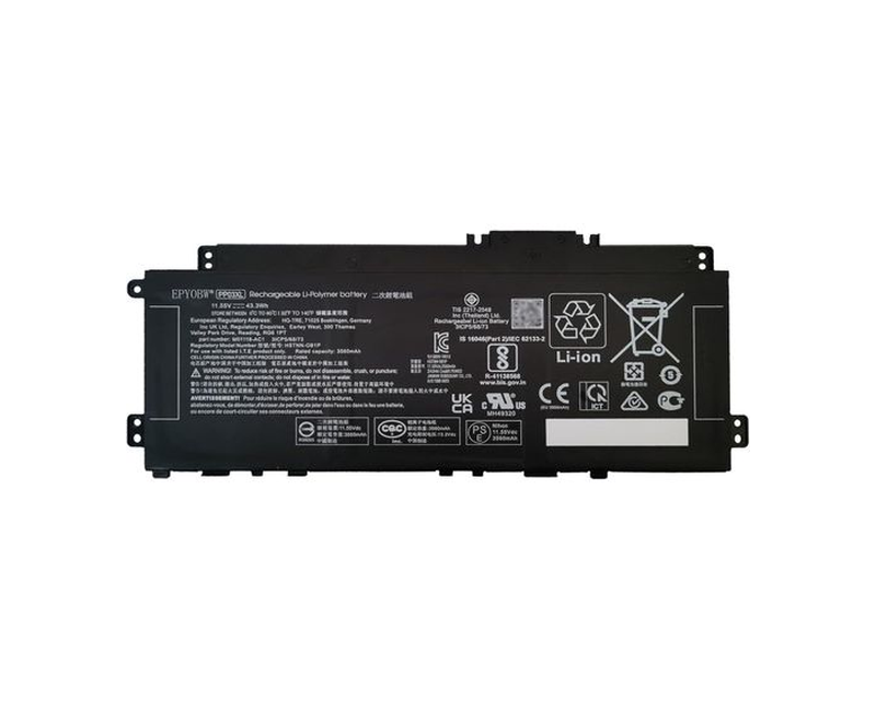 PP03XL PV03XL Laptop Battery 43.3Wh Compatible with HP Pavilion x360 13-BB 13-BB0000 14-DV 14-DV0000 14-DW 14-DW0000 14-DK 14-DK0000 15-EH 14M-DW Series HSTNN-LB8S HSTNN-DB9X M01148-421
