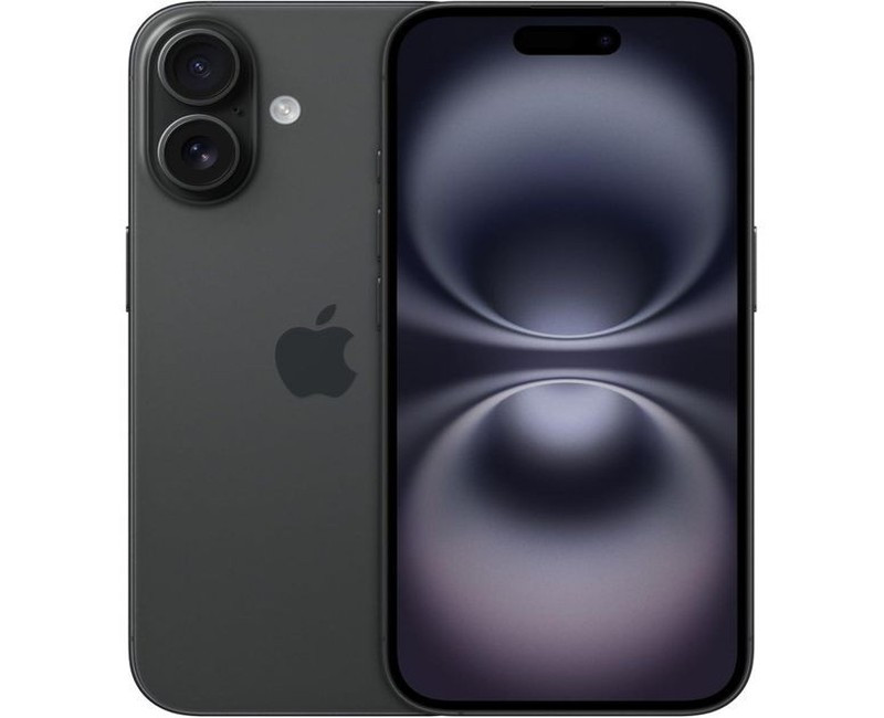 iPhone 16 - 6.1" 8GB RAM 128GB ROM 48MP 3561mAh - Black