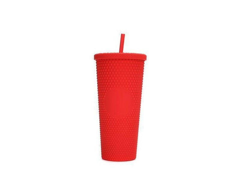 710ML/24OZ Large Capacity Water Cup Fully Studded Matte