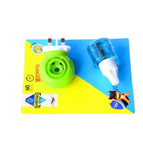 Shenke 3Plug Electric Mosquito Killer Heater With Liquid -Green