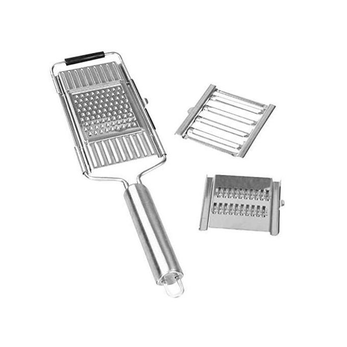 Multi-Purpose Vegetable Slicer,Peeler Kitchen Tool Stainless Steel Grater,Salad Cutter Veg Slicer Mandolin for Vegetables Cheese Avocado Apple Runner Bean Lemon