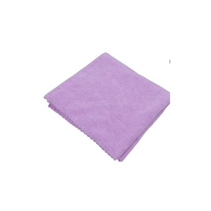 Nano KIds Cotton Fluffy Soft Absorbent Towels 70x140cm Purple
