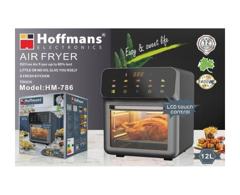 12L Digital Air Fryer, model HM-786