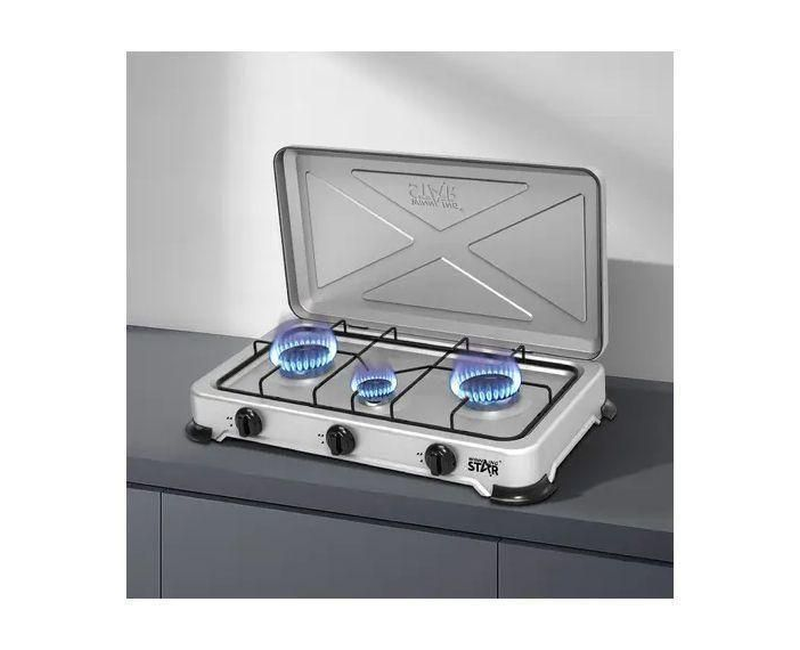 Triple gas Burner stainless steel