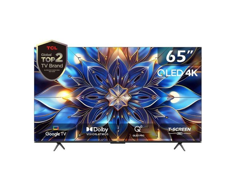 TCL 65 Inch Smart TV 4K QLED Pro HDR 10 Google TV Quantum Dot Technology
