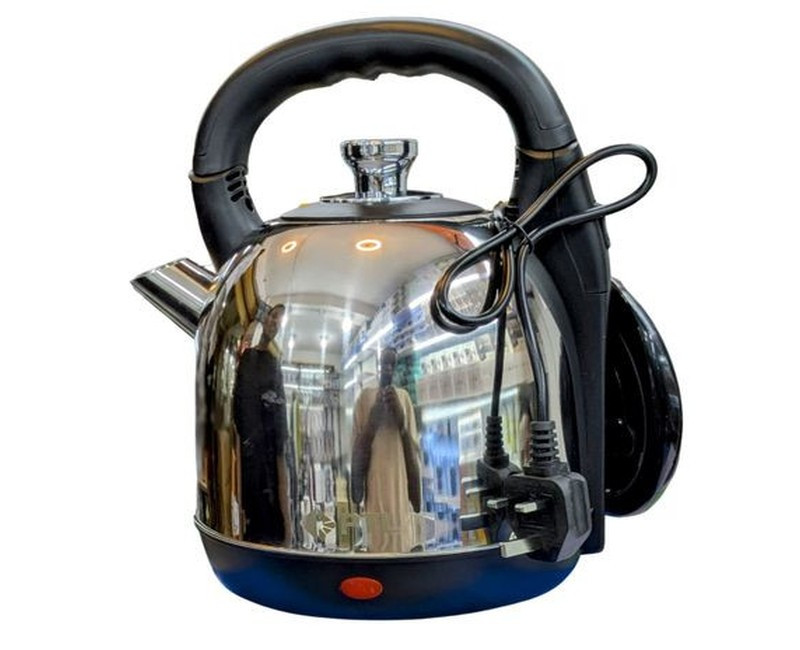 PTL 2.0ltr Electric Kettle - Silver, Black.