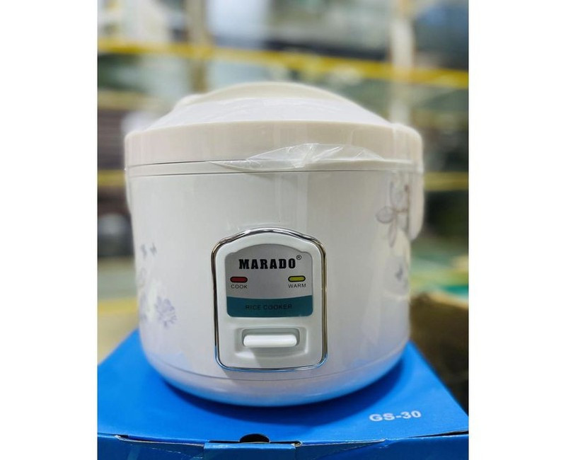 Electric Rice Cooker - 5Litres - White,Multcolour