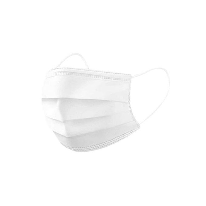 50 Pcs Of Disposable Face Masks - White