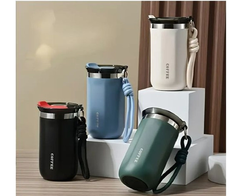 500Mls Vacuum-Insulated Stainless Steel Tumbler - Multicolor