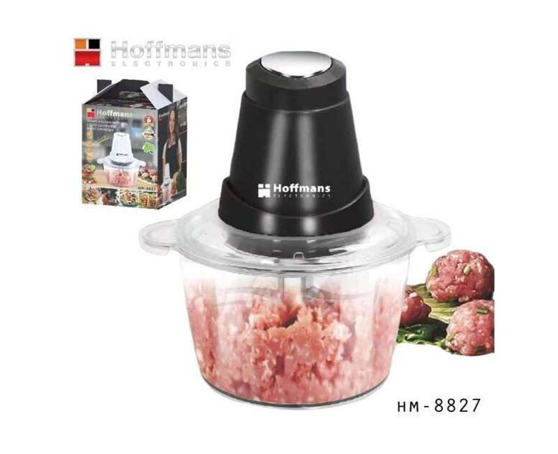 HM-8827, Food Chopper, Meat Grinder - Clear