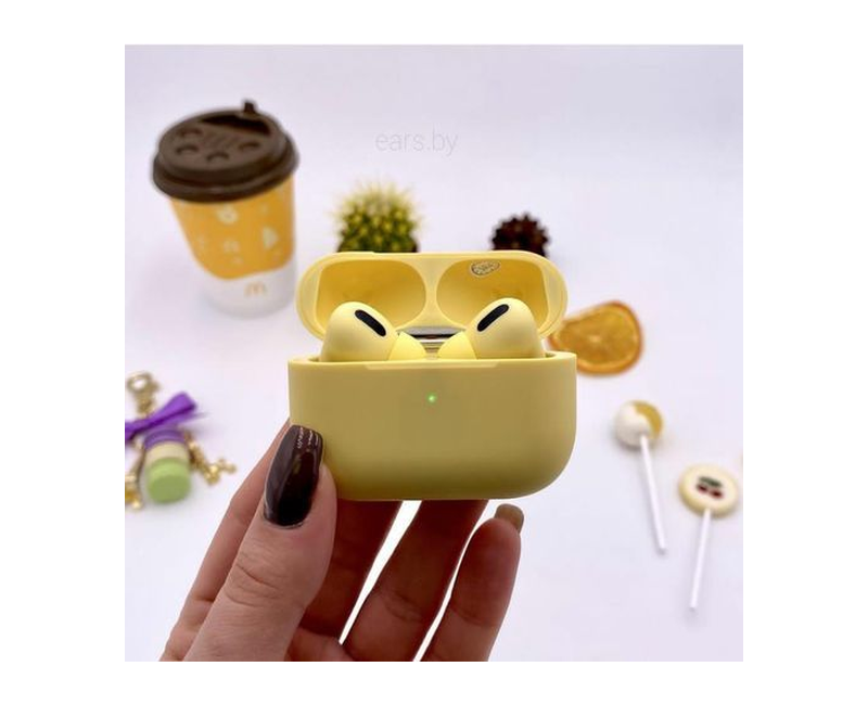 Evisu Airpods Pro With Noise Cancellation - Yellow