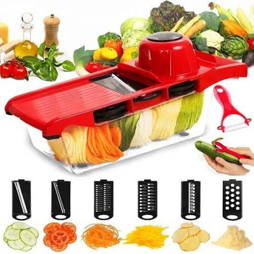 9N1 Vegetable Chopper Slicer Veggie Food Manual Potato 8+1