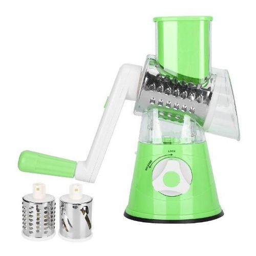 Cheese Grater, Vegetable Shredder Multifunction Safe to Use Vegetable Cutter for Home for Kitchen(Green)