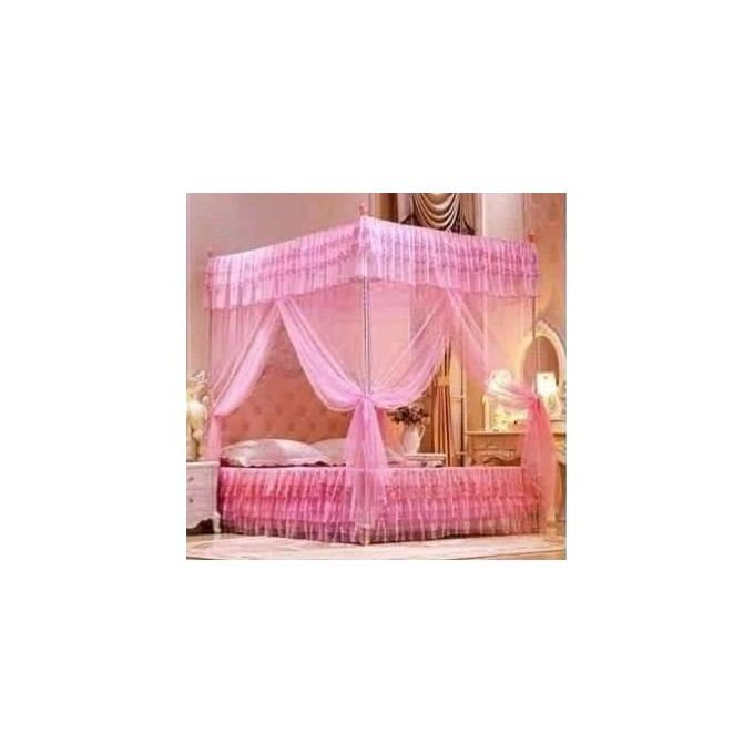 Four Stand Square Net, 6*6,5×6 - Pink